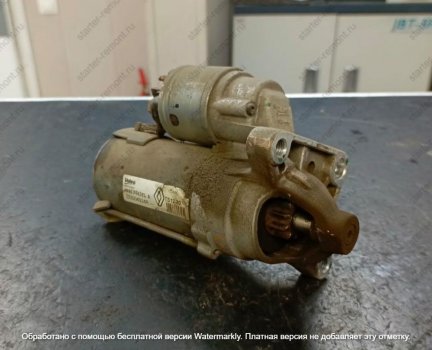 Ремонт стартера LADA Largus K4M до ремонта