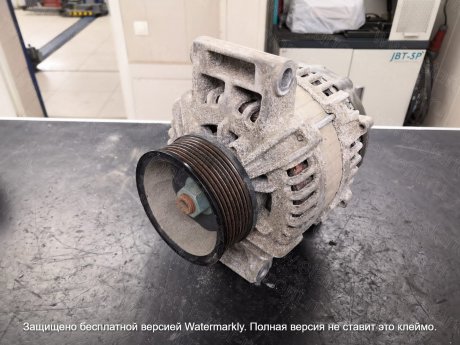 Ремонт генератора 24 вольта Mercedes-Benz Antos A0151543902 Bosch 0128821012 до ремонта